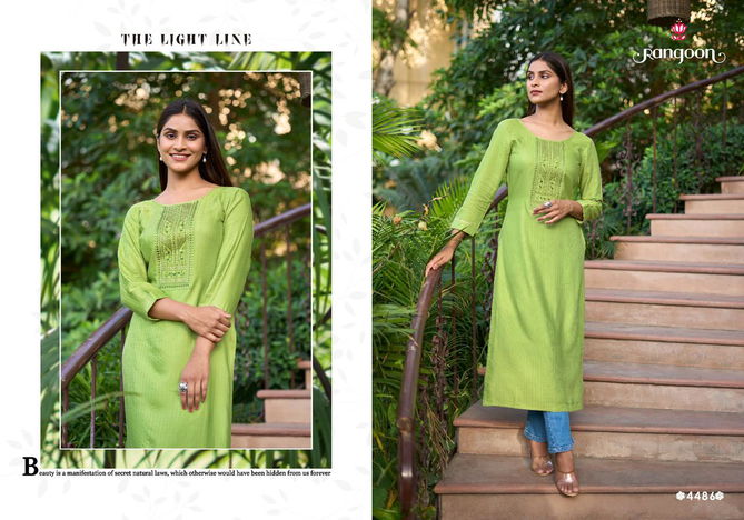 Light Line 12 By Rangoon Designer Kurtis Catalog